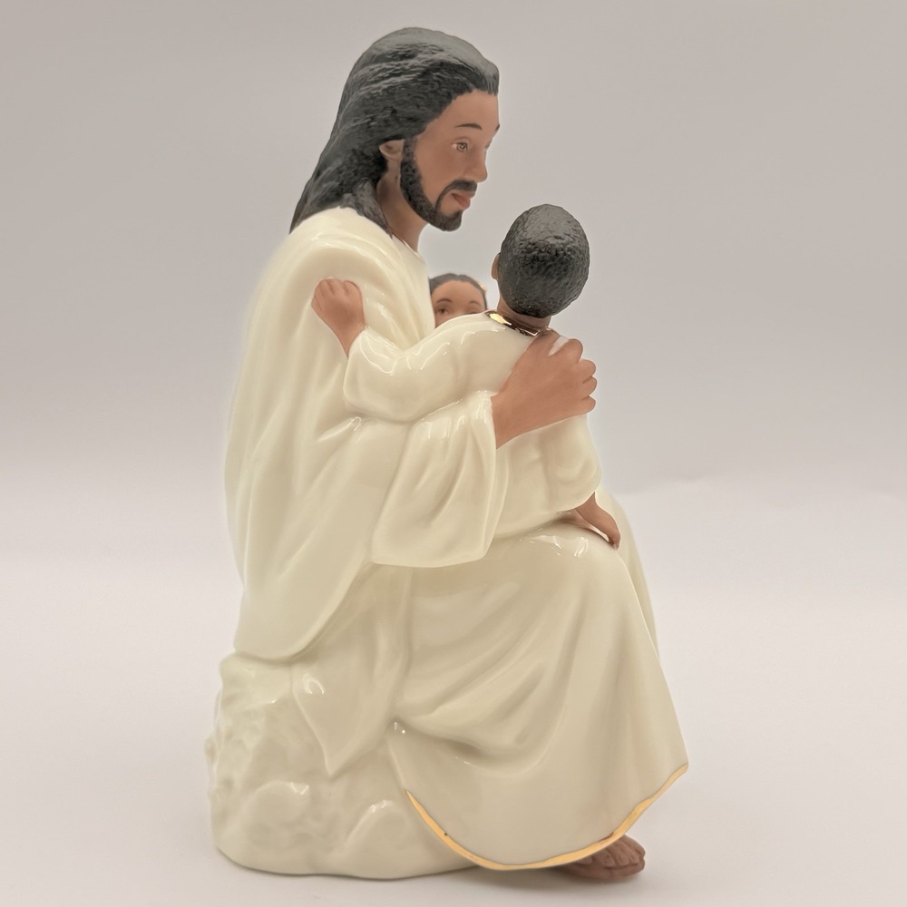 Lenox Cherished Blessings Jesus African America 1989 Retired Lmtd Ed Figurine - Picture 6 of 11